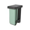 Kosz szafkowy Sort & Go 2x30L Dark Grey & Jade Green